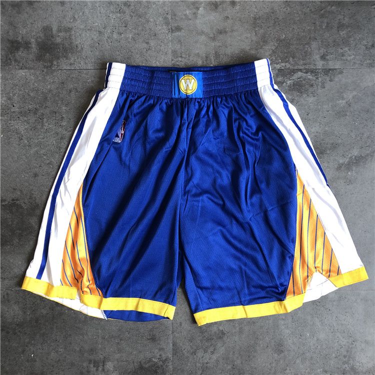 Men NBA Golden State Warriors Blue Shorts 04161->golden state warriors->NBA Jersey